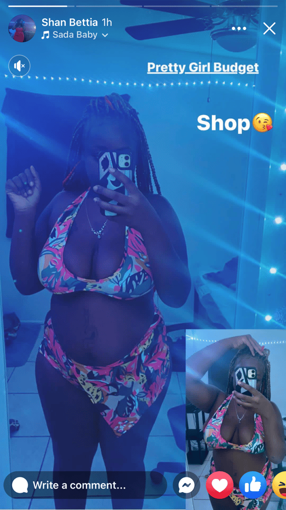 Image of Two piece set sexy bikini vest + low waist mini skirt suit