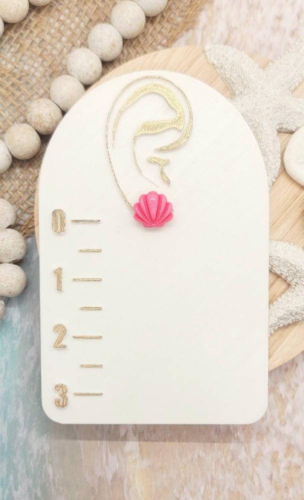 Image of Coastal Crush Shell Studs
