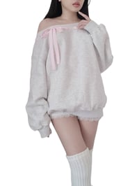 Image 1 of Julia Off Shoulder Sweatshirt