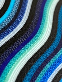 Image 4 of Blue Mexican Blanket Ripplecut G-carta