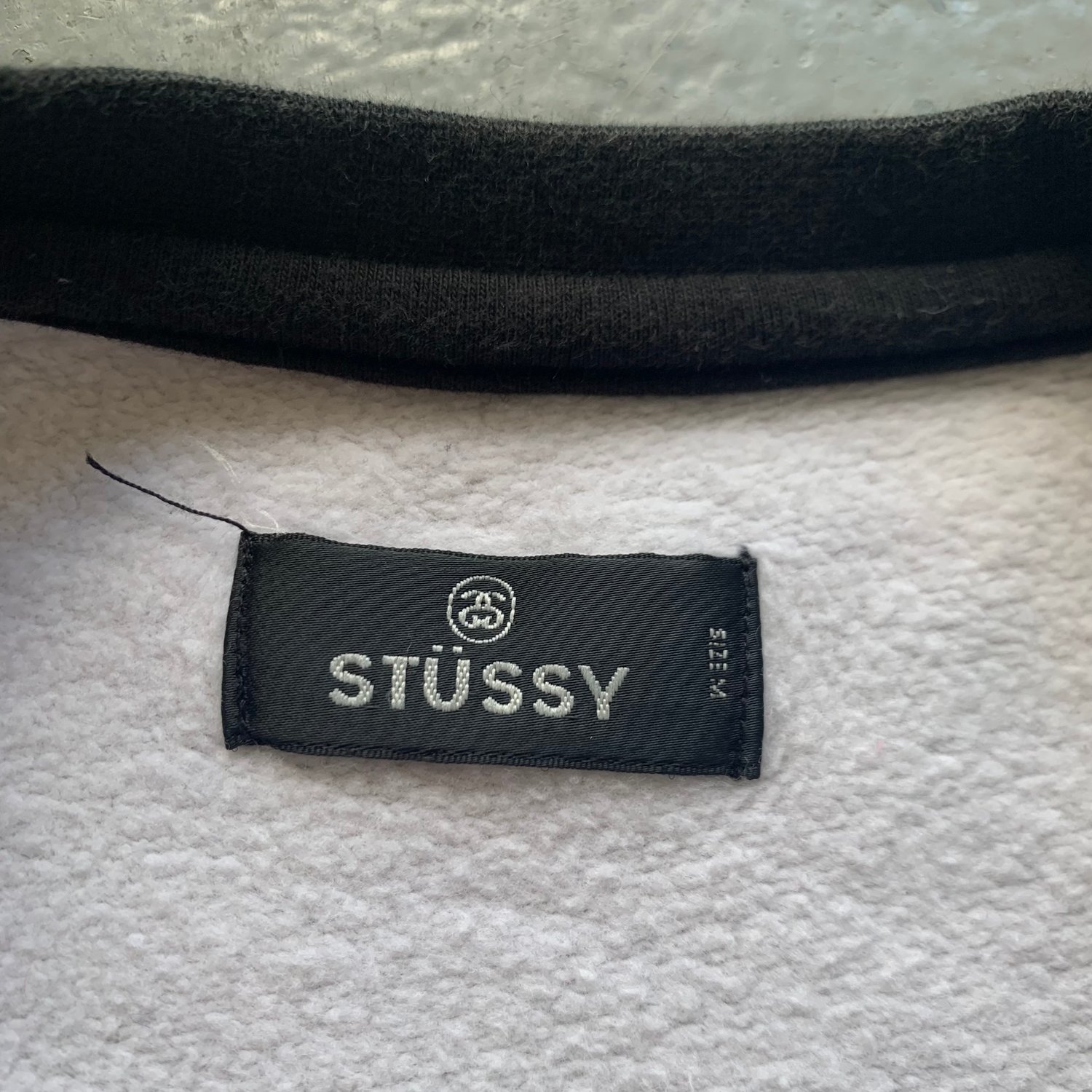 Image of Vintage stussy stu nyc worldwide size medium 
