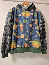 Image 1 of Kylie Jane Fleece hoodie - galactic 