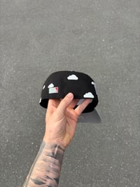 Image 6 of PARTLY CLOUDY DARK SIDE OF THE MOON PHILLIES CUSTOM FITTED CAP
