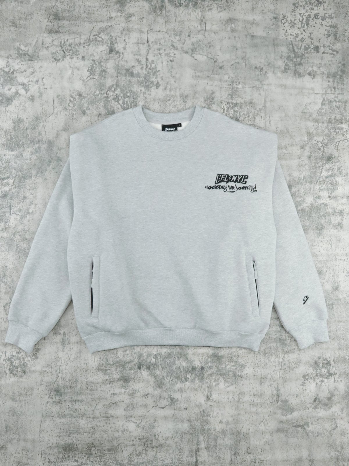 Image of Grey Crew Neck 