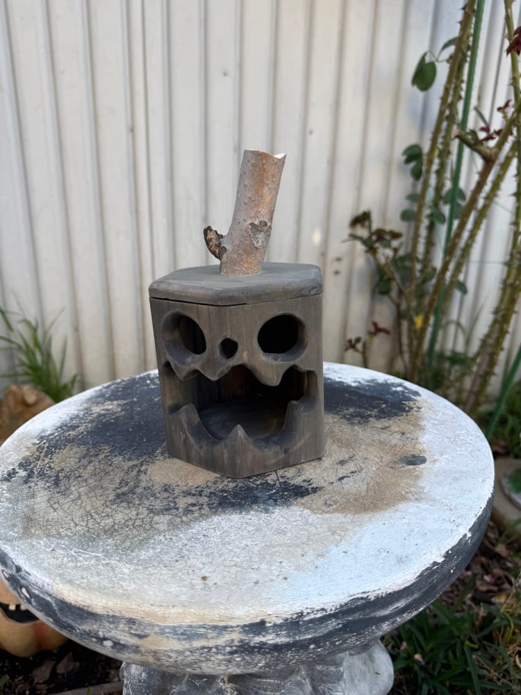 Image of Rustic stain lantern 