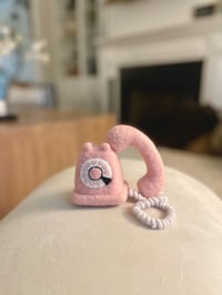 Image 5 of Felted telephone prop