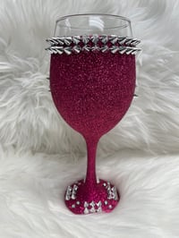 Image 2 of Boss Lady Wine Glass