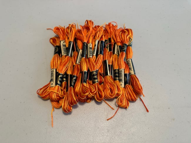 Variegated threads lot 3…