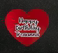 Image 9 of Cake script cake topper