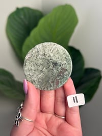 Image 9 of CHOOSE YOUR OWN MOSS AGATE DISK -INDIA- LOT 1