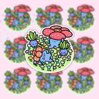 Vileplume Family Vinyl Sticker