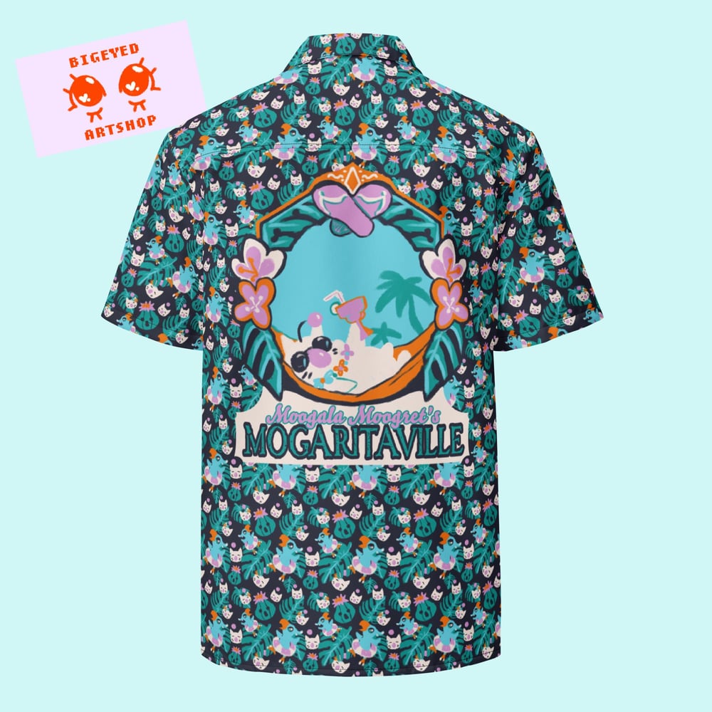 Image of Mog-aritaville Button Up Shirt (FFXIV)