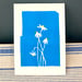 Image of Four Daisies handmade print 