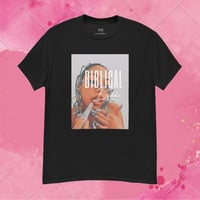 Image 3 of Biblical Baddie ™ : Lip Liner’ Graphic Tee Collection 