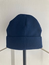 Image 3 of HANDSHAKE FISHERMAN BEANIE FRENCH NAVY