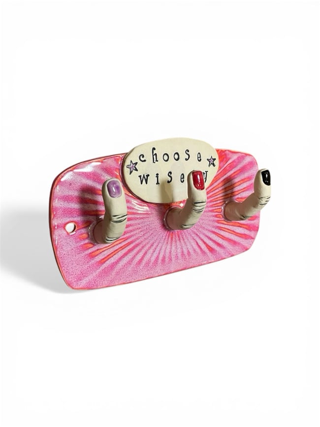 Choose Wisely Wall Hook