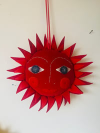 Image 1 of Red Velvet Sun Charm