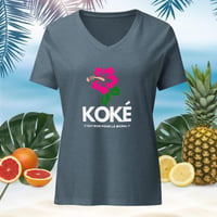 Image 2 of T- Shirt Fleur Femme KOKÉ 