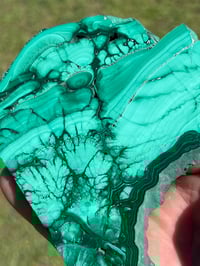 Image 3 of Malachite Polished Slab | Congo #2928