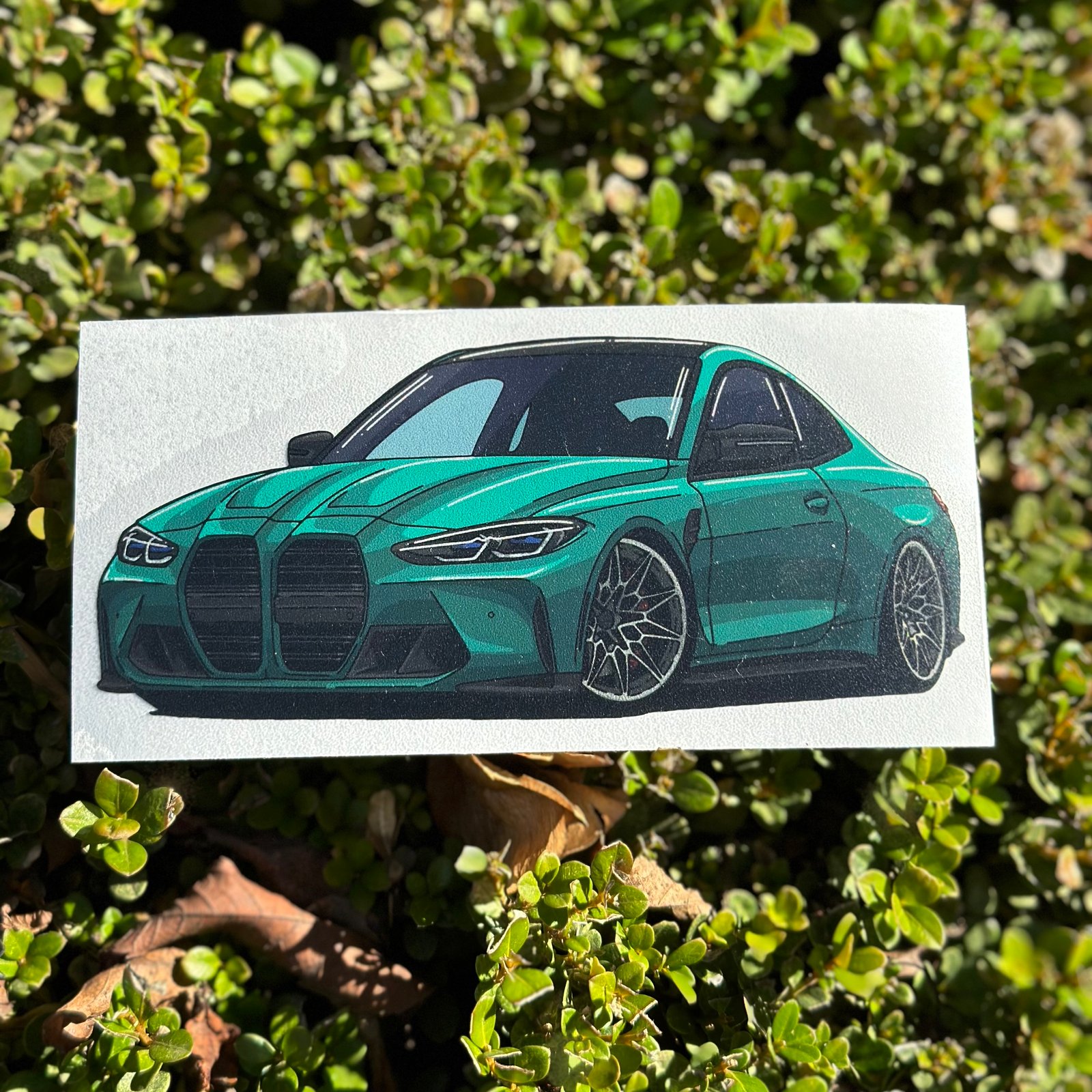 Keeping Up With The Bavarians — KUWTB Kustoms G82 Isle of Man Green Decal  Sticker