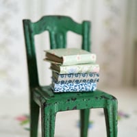 Image 1 of Dollhouse Miniature 1:12 Handmade Book sketchbooks