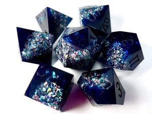 Image of Glitter Veins in Sapphires  (finished upon order)