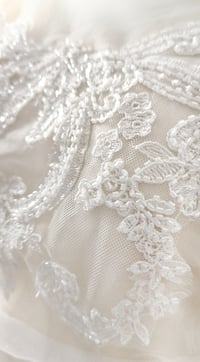 Image 3 of photography dress - Hannah - size S-M - ecru - photo props