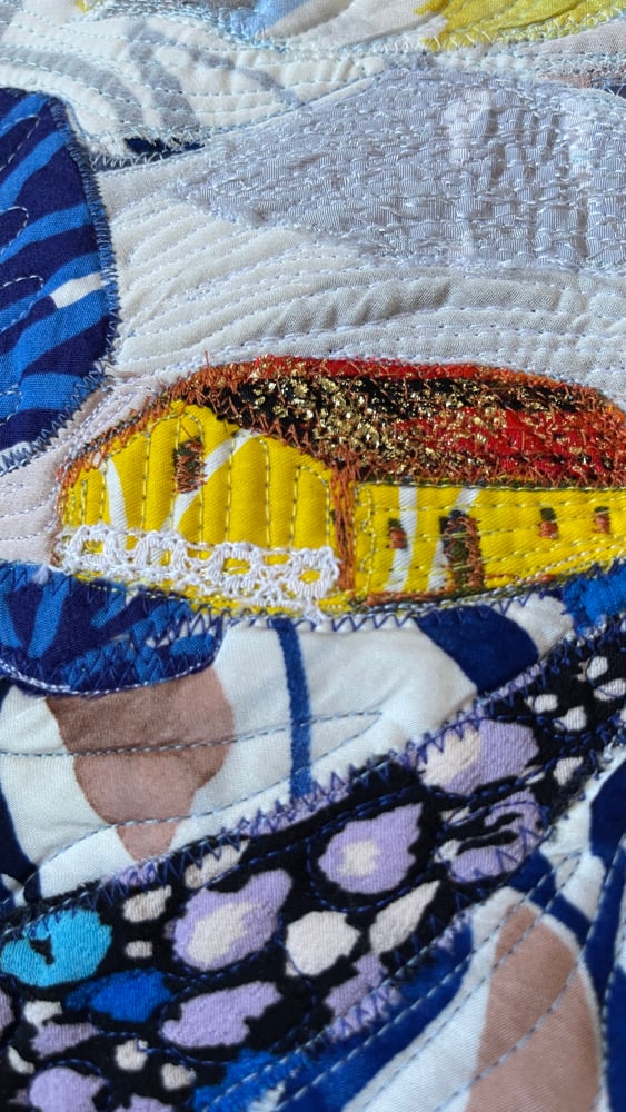 “Winter shelter” - small winter landscape Image 4