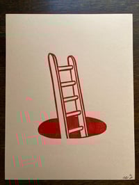 Image 2 of 'A Way In/Out' blockprints