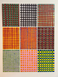 Image 3 of plaid canvas #5