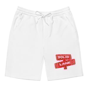 Image of Red Paisley Sweat Shorts