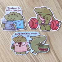 Image 1 of Croco-chan Stickers