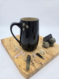 Image 2 of Black Butterfly Mug