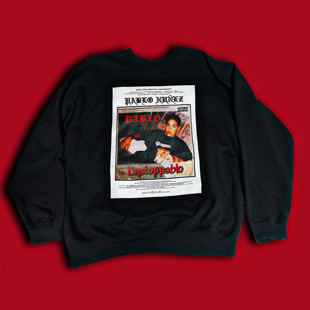 Image of Unstoppablo (Black Crewneck Sweatshirts)