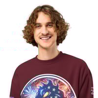 Image 20 of Oversized USA 250 Patriotic Hellfish Haven heavyweight sweatshirt