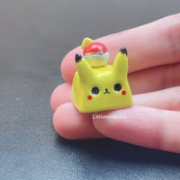 Image 1 of Yellow Electric Type Ceramic Keycap