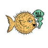 Pufferfish stickers