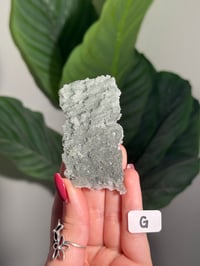 Image 7 of DOUBLE SIDED SUGAR COATED FOREST GREEN APOPHYLITE CRUST -INDIA- LOT 1