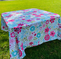 Image 1 of Tablecloth - SC Secret Garden (White)