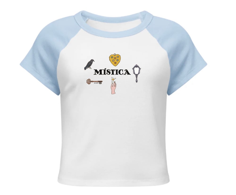 Image of Mística Ranglan Sleeve Baby Tee