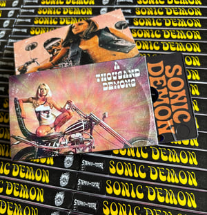 Image of SONIC DEMON ‘A Thousand Demons’ Limited edition cassette