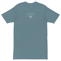 Image 1 of “Wings Take Time.” heavyweight tee