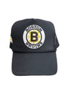Vintage Art of Fame/ Boston Bruin Trucker Hat/ Bruin Box Logo