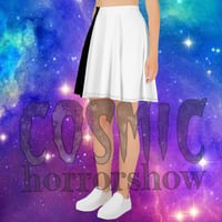 Image 2 of Black n White Skater Skirt