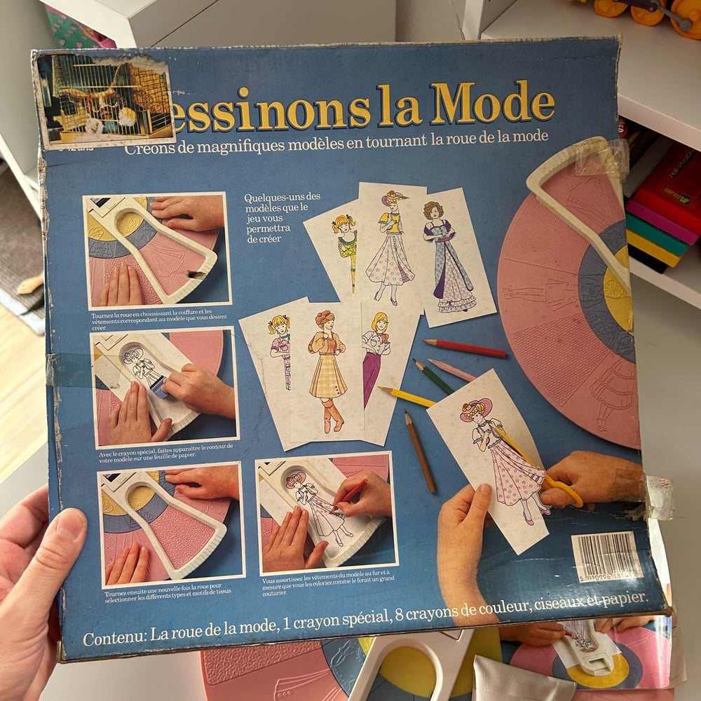 Image of JEU DESSINONS LA MODE MB