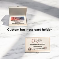 custom business card holder 
