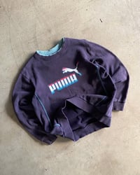 Image 1 of PUMA GRADIENT SPELLOUT SWEATSHIRT