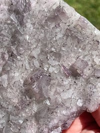 Image 2 of Green & Purple Cubic Fluorite Specimen #1802