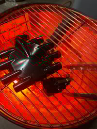 Image 2 of Flathead King Crab Caps 1942-48, points, cap clips!