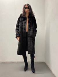 Image 1 of Vintage 70s UK Brand Faux Fur Coat